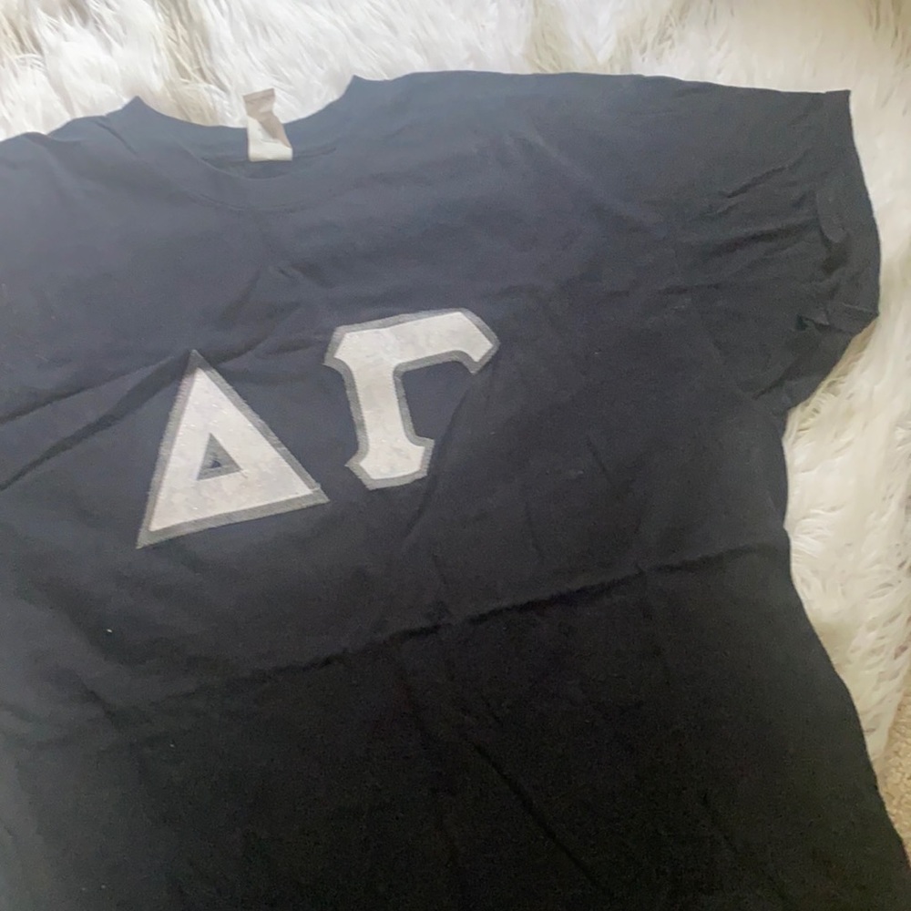 Delta gamma letters shirt